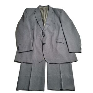 Circle S Men's Suit Gray Size 50L Western Suit